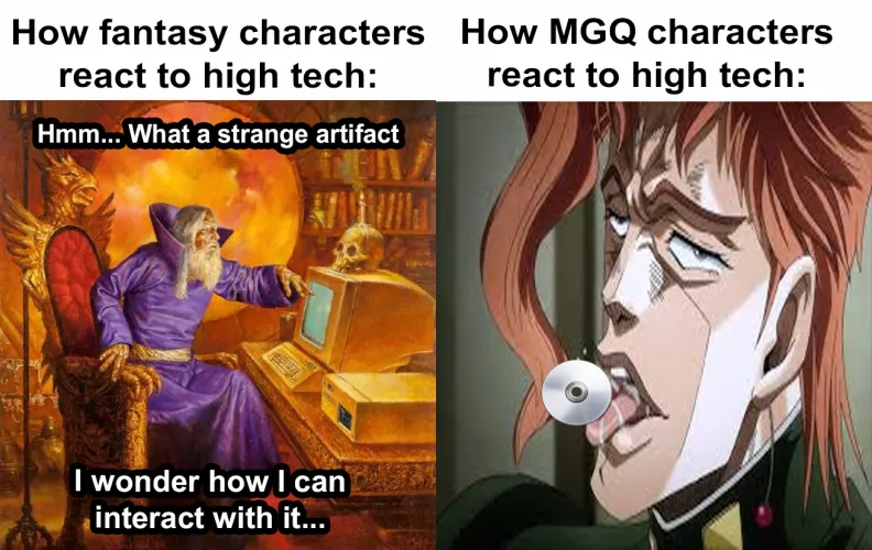 Is there a lore explanation how some monsters can read data from disks? by araiki