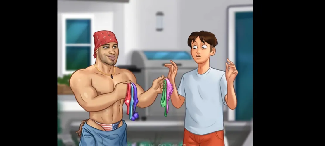 Is there anyone else here who wants option to select and change the thongs that mc wears? by Sweaty_Strawberry653