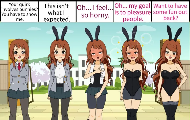 Is this lost media? [FtF bimbo? Bunnygirl - unknown artist] by infernothehedgehog20