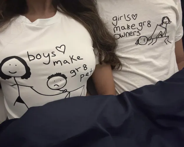 is your sub really your sub if he doesn’t make a custom shirt to match yours?  by m0mmyalexis