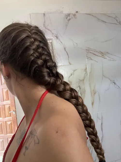 It is very satisfying to see the perfection of my braid ‍♀️ by Sexxyfreedom