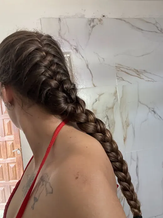 It is very satisfying to see the perfection of my braid ‍♀️ posted by Sexxyfreedom