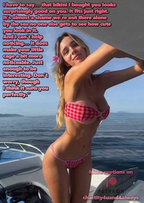 It looks good on you by TrexChastity