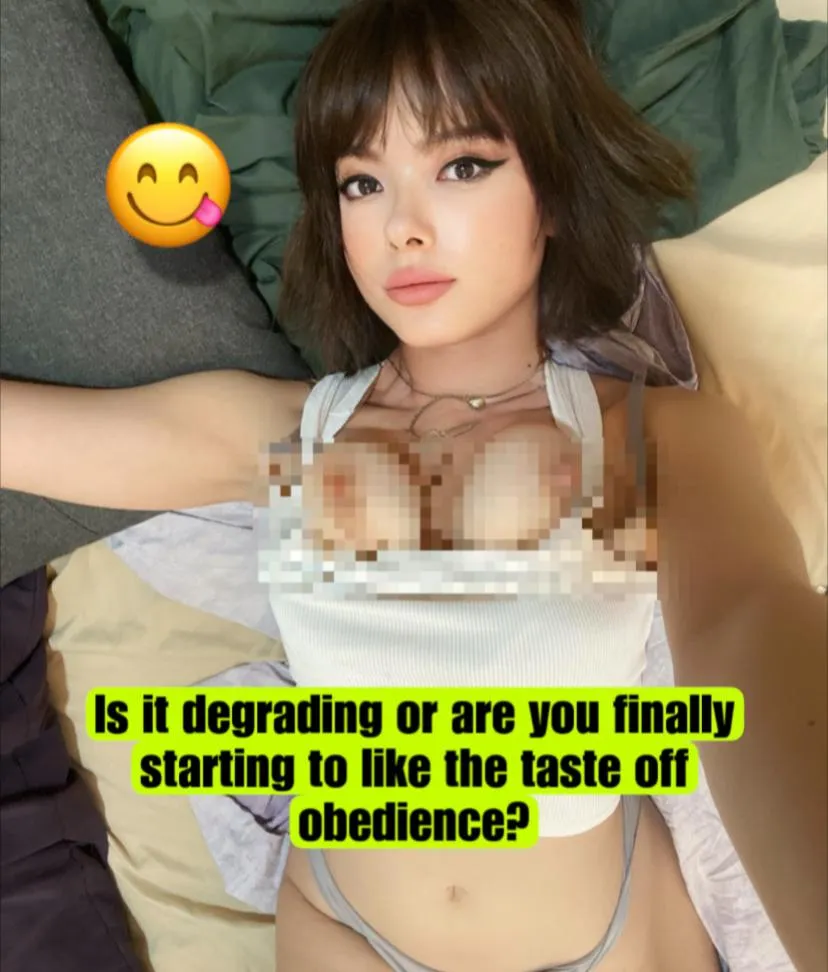 It tastes like obedience [oc] posted by Missmaudedoll