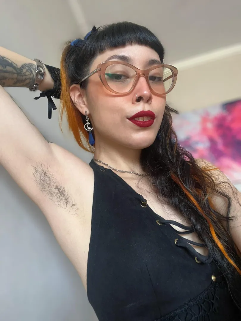 it's cute how weak you get for my hairy pits posted by pixelmelonpan