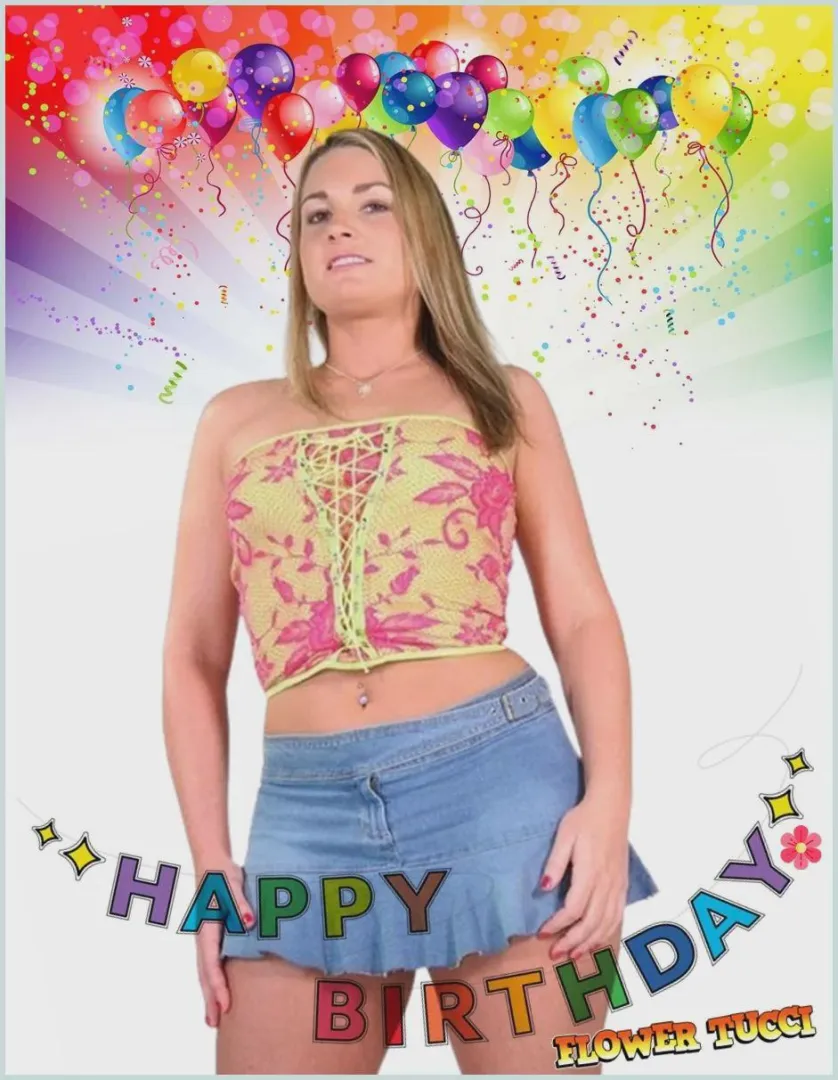 It's her day, my favorite star, artist, and a great woman!
Happy birthday! May your day be filled with joy 
Flower Tucci is amazing  #HappyBirthday  posted by TrainingOk2884