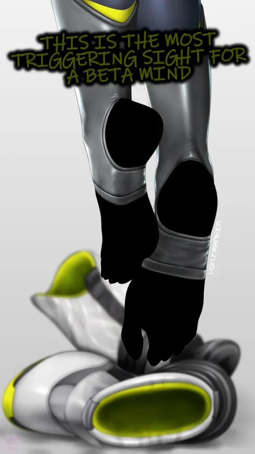 It's so cute how much feet owns all your pathetic weak minds by Kitty_Holo