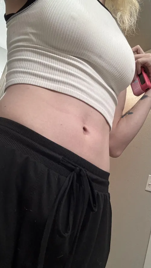 I’ve been thinking do I get a belly piercing  by TheFlowerFem