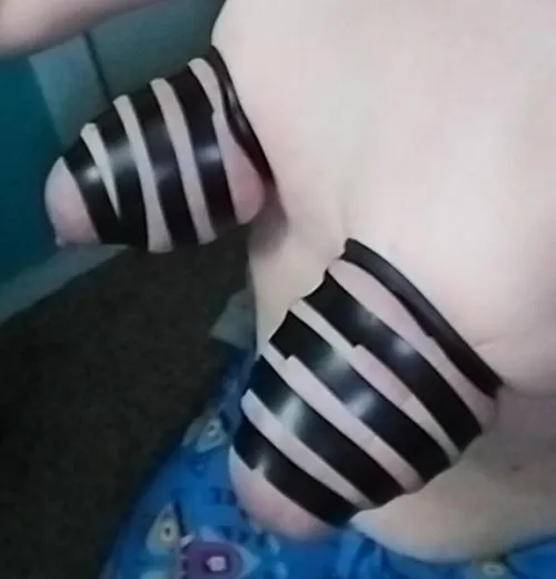 I've had a thing for tape lately by stonerslut937