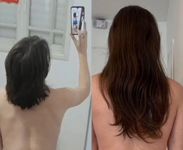 Jan 2024 - Jan 2026. Goal - Waist length by Odd_Bird_3717