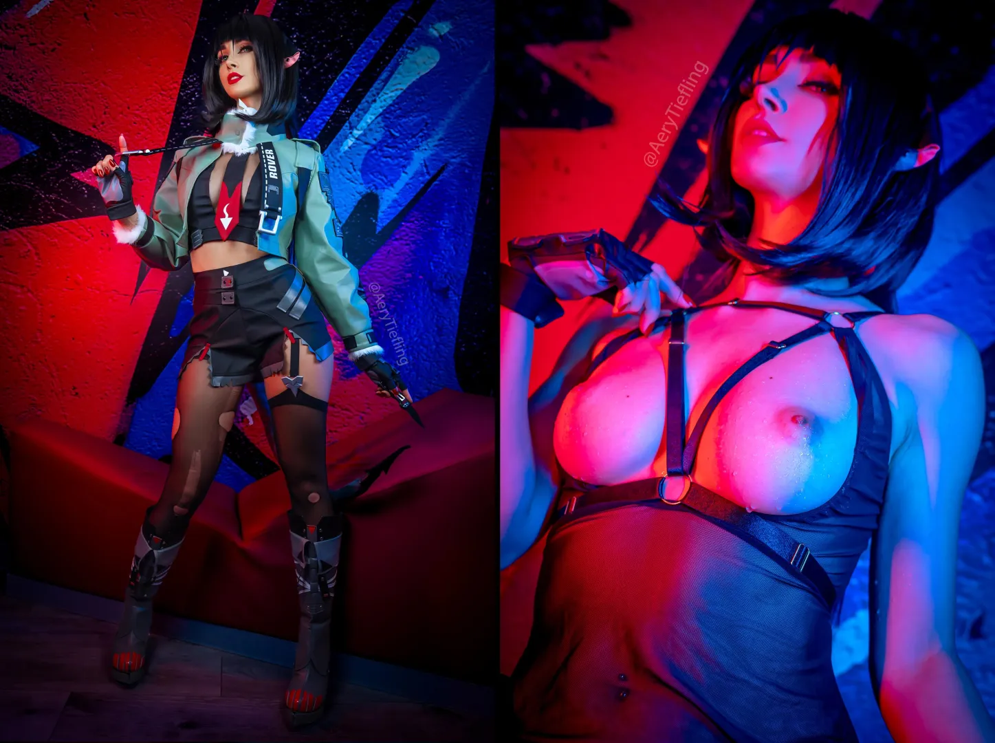 Jane Doe from Zenless Zone Zero by Aery Tiefling [OC] posted by AeryKorvair