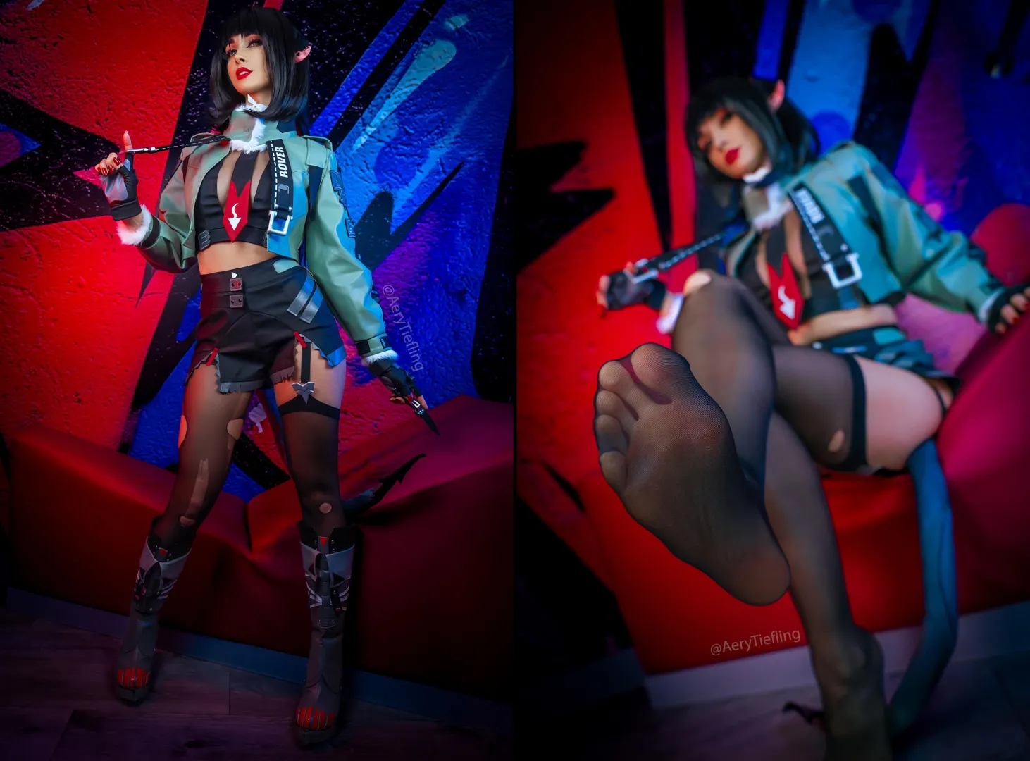 Jane Doe from Zenless Zone Zero by Aery Tiefling [OC] posted by AeryKorvair