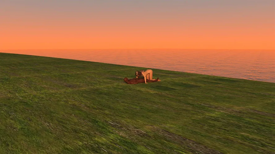 Jasmine (Blowjob at the Beach) in Life on Mars - MiZtyl by miztyl