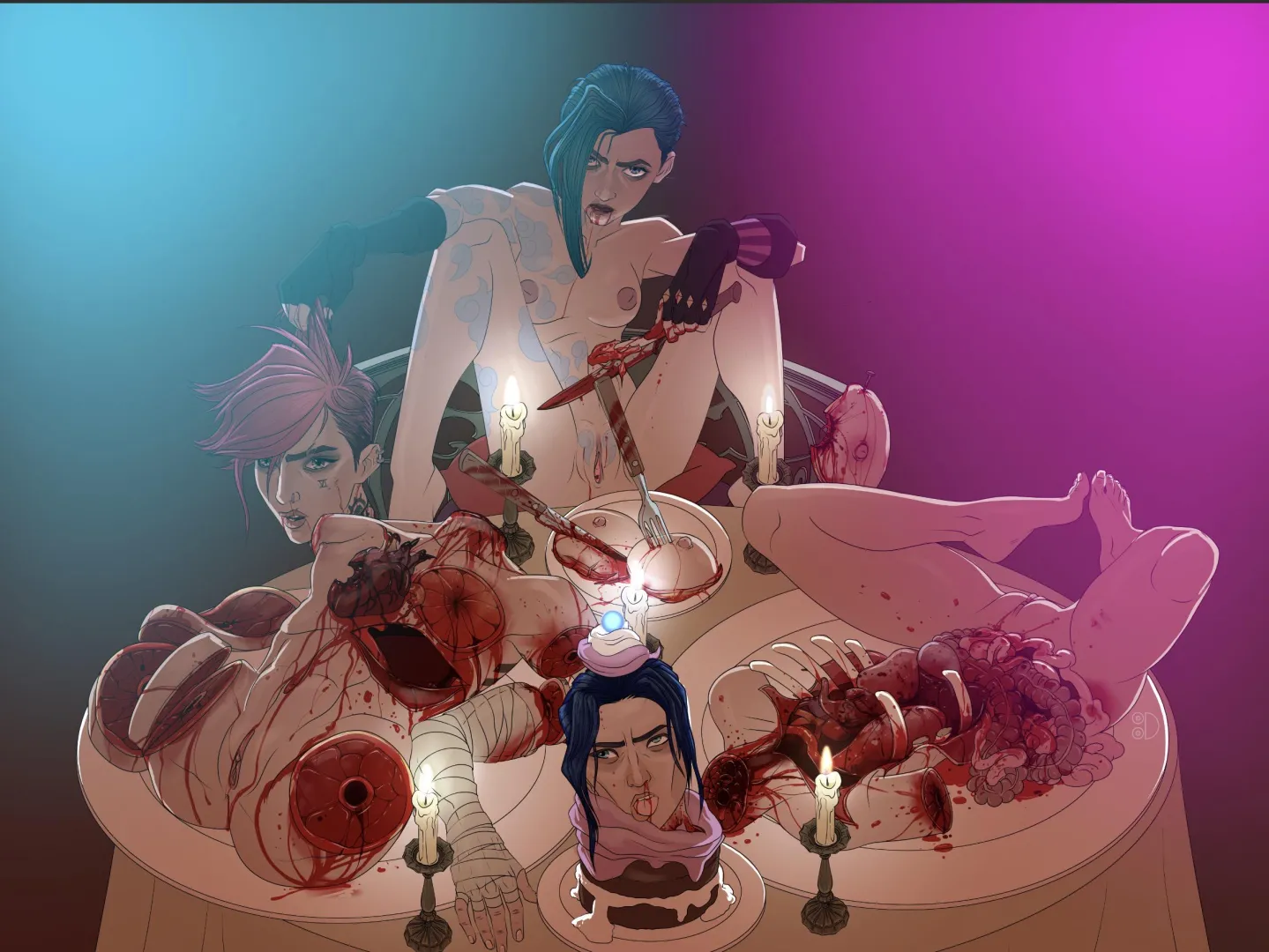 Jinx’s Feast (Tittydispenser) posted by titty_dispenser