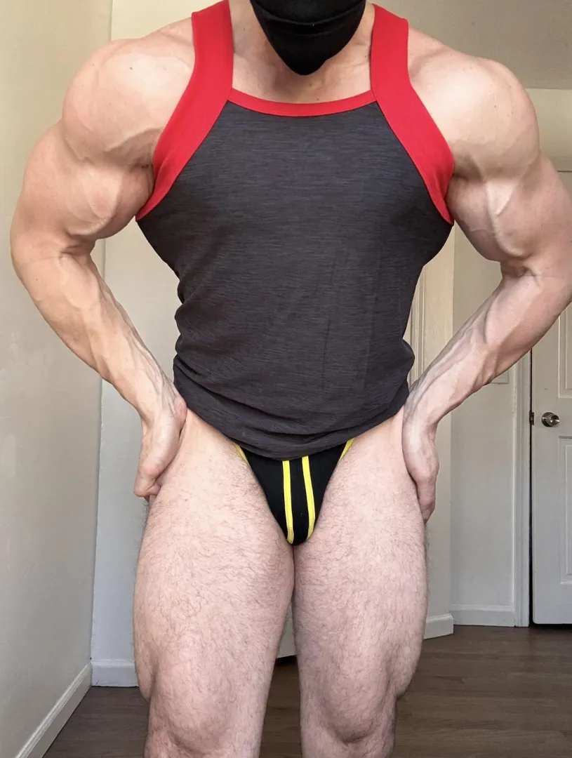 Jock is pretty sweaty .. posted by thelordbeefcakes