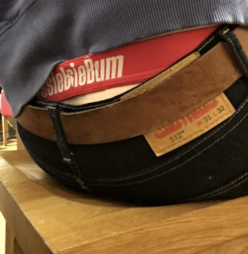 Jockstrap waistbands do have a tendency to ride up. I’ll leave it up to you to decide if that’s a good or a bad thing. by Richardse1