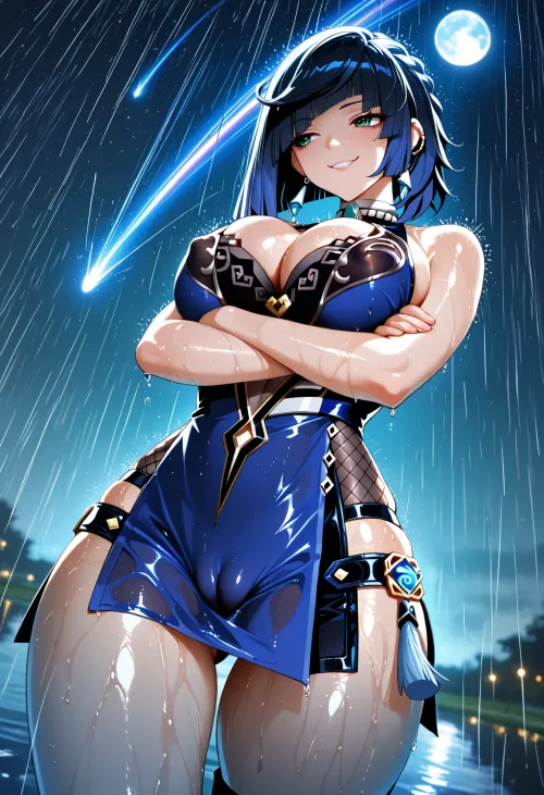 join me in the rain by BeastRevamped