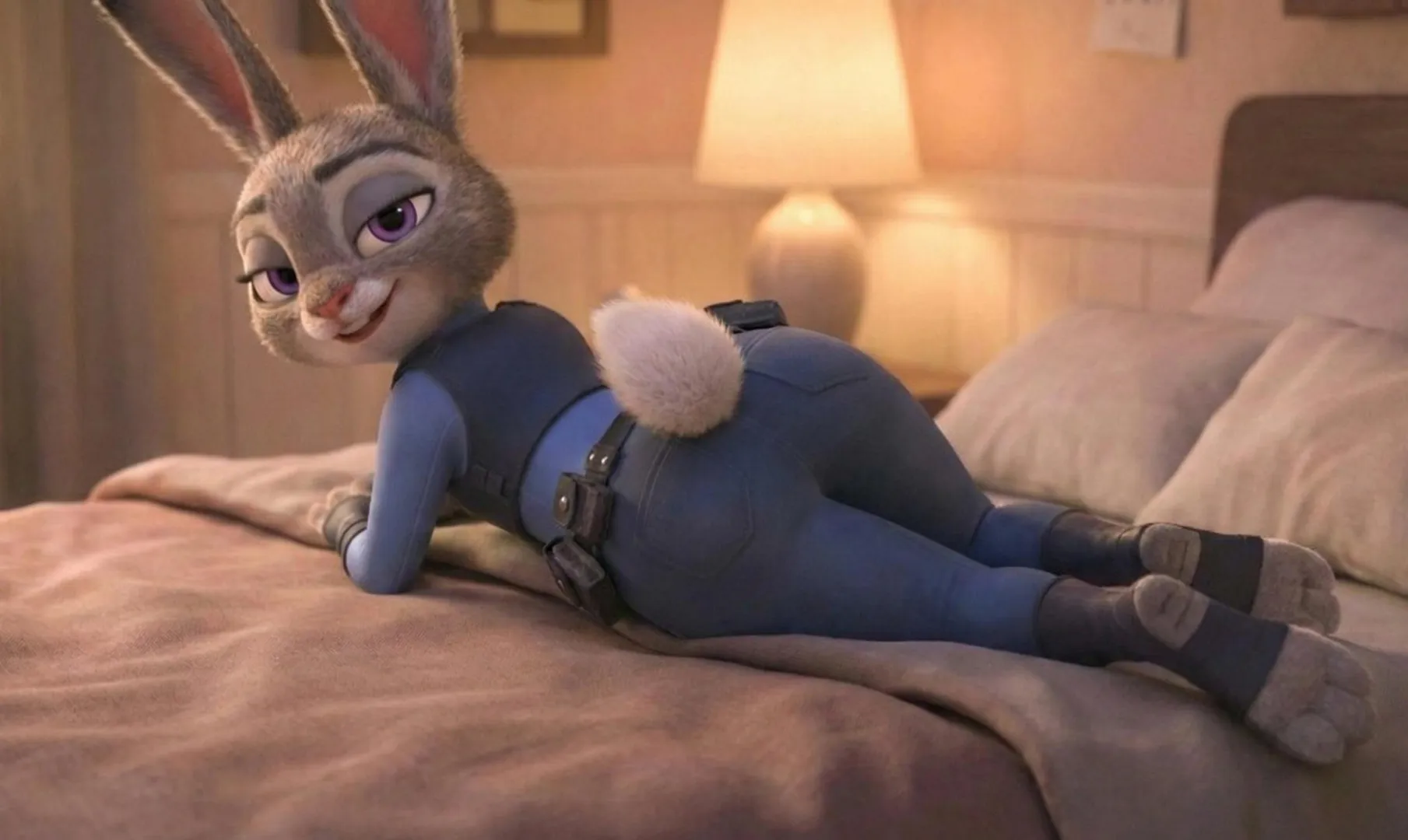 Judy After a hard day's work (AI) posted by Sondrack