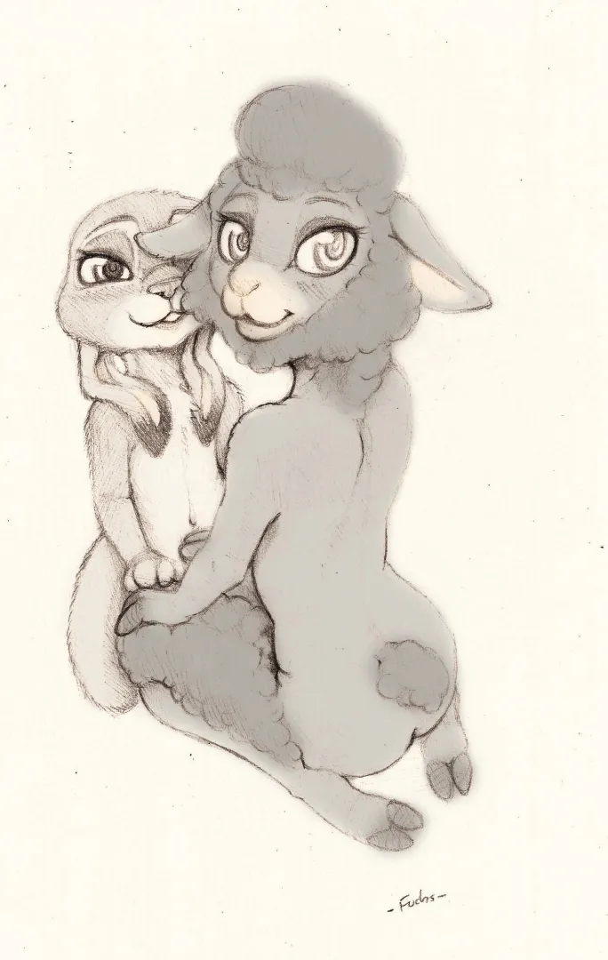 Judy and Sharla. (Credit: Fuchs) posted by TenderPaw64