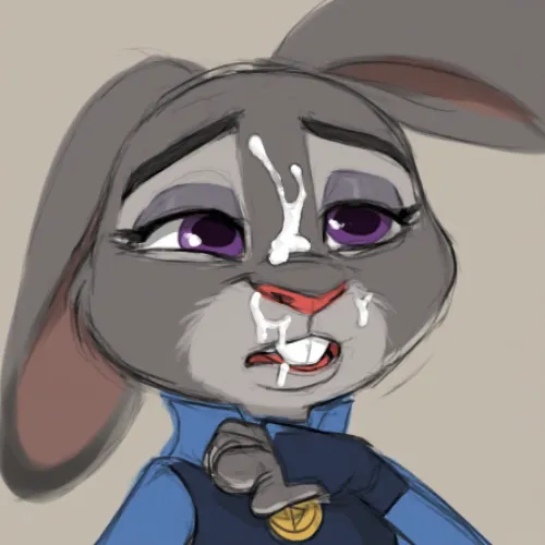 Judy Hopps not enjoying the attention she got (AI) by [deleted]
