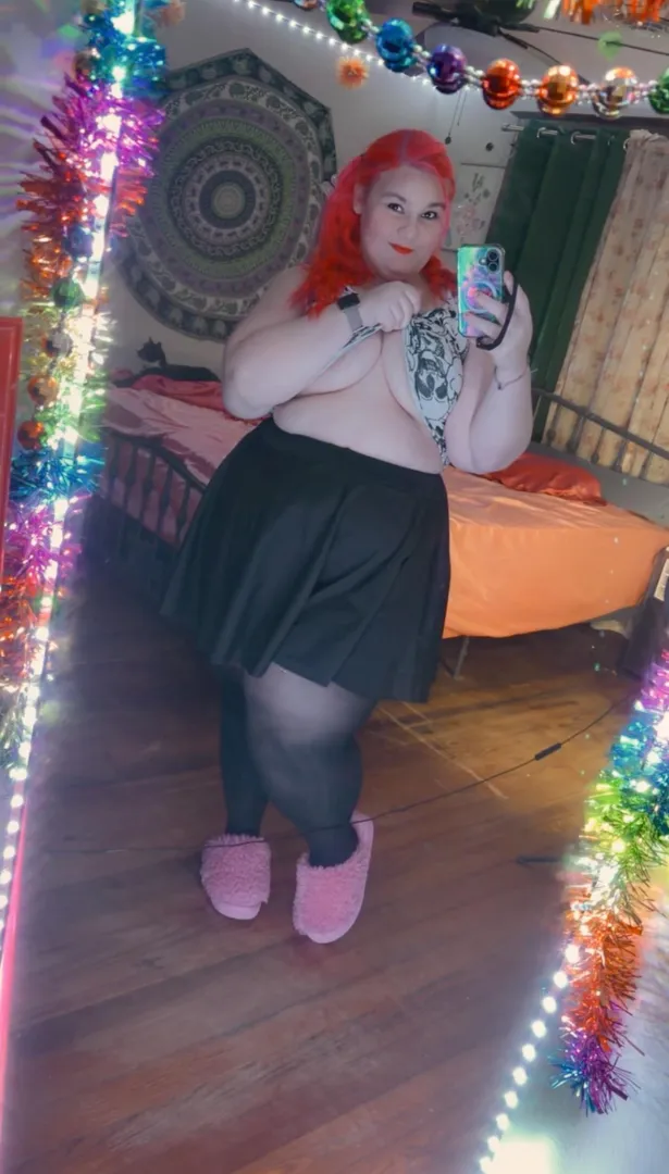 Jugs just waiting to fall out and show off! posted by CottonCandyCurves