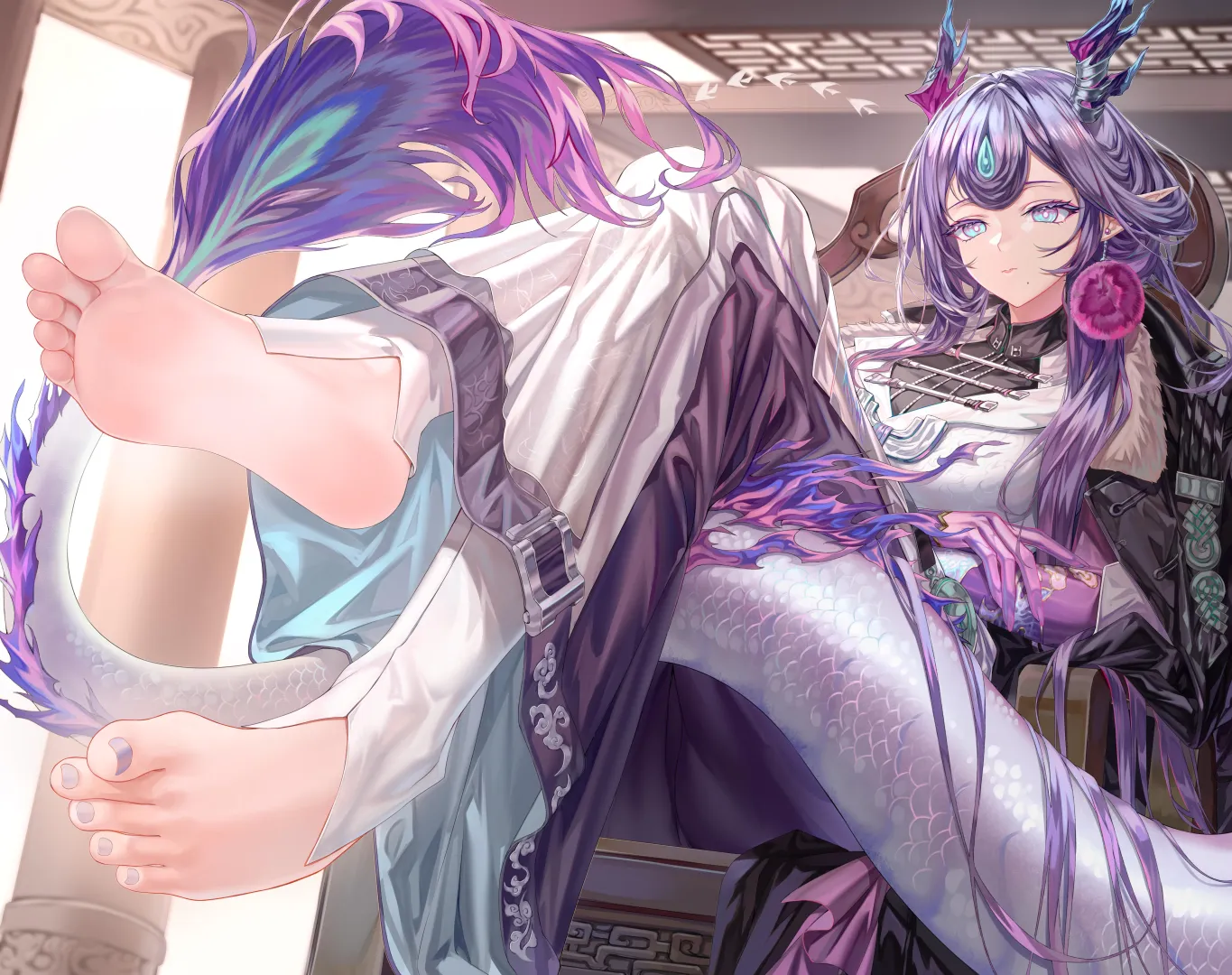 Jun [Arknights] posted by Shiro____