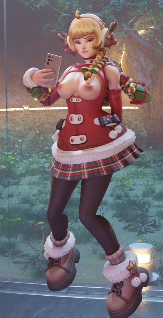 Juno Christmas selfie (Nishikt) posted by Unclebob42069000