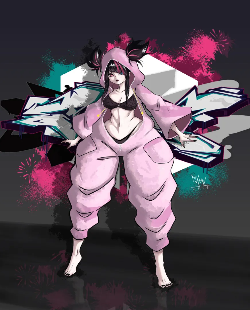 Juri Pijama art made by Me (MTTW.Arts) posted by Matt_Strife
