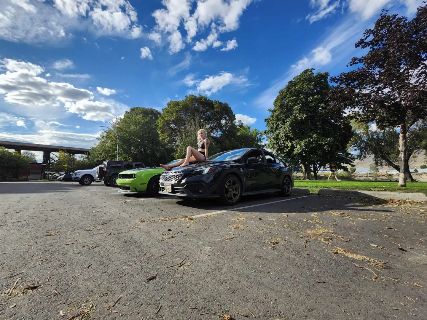 Just a blonde and her 