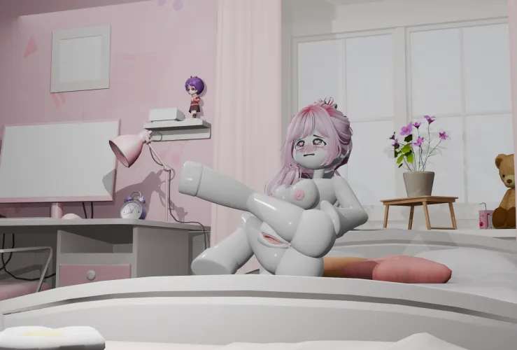 Just a girl in her room by Mujo_21