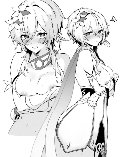 Just a lil peek (by 10__hachi) by girlslovegore