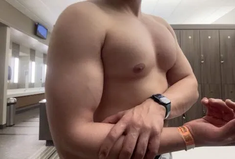 Just a little chest flex posted by Fit_mixed