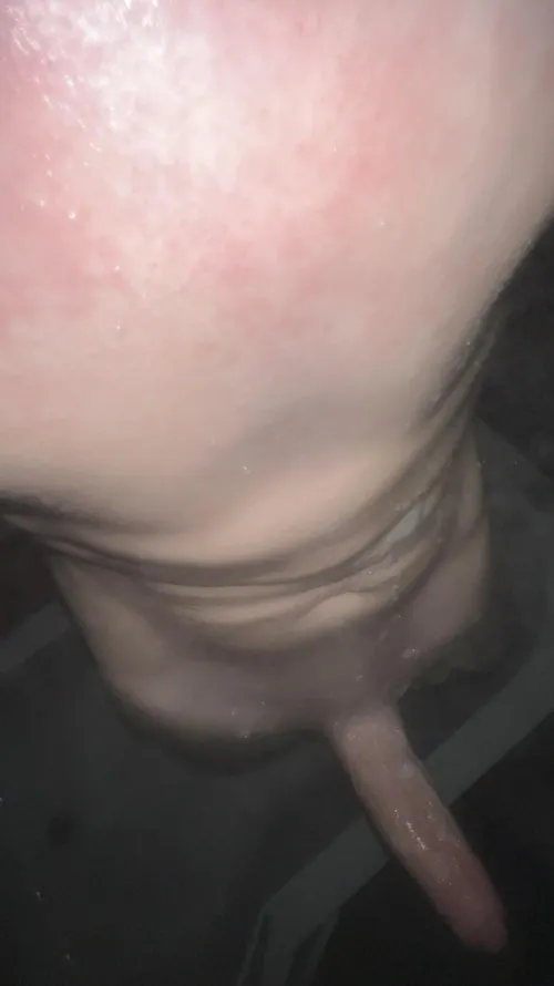 Just a soapy 18yr old dick showering with the door open. by Big_Play_1492