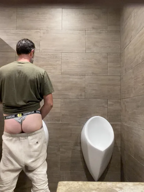 Just a straight guy in a thong.. by ThongNudistGuy