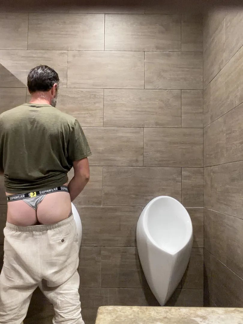 Just a straight guy in a thong.. posted by ThongNudistGuy