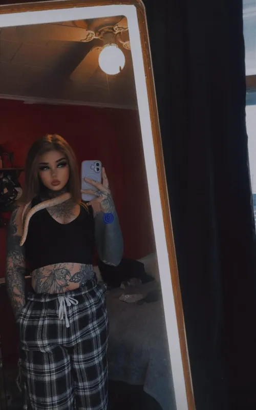 Just a tatted girl & her sidekick. by TattedUpTeaseGirl