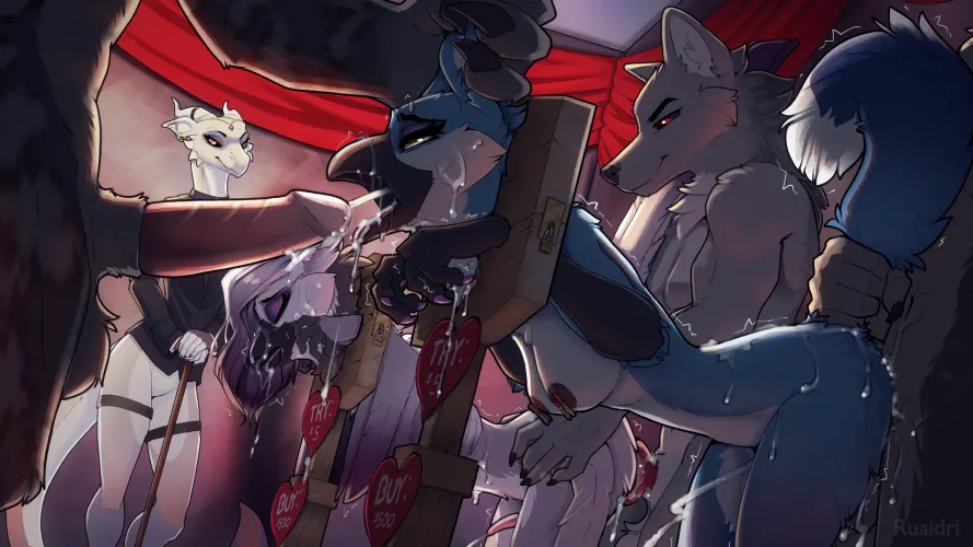 Just a Wholesome Charity Fundraiser (ruaidri) [MF] by Olive-The-Otter