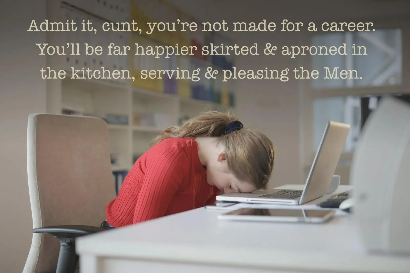 Just admit it, cunt… posted by CollectionRare2425