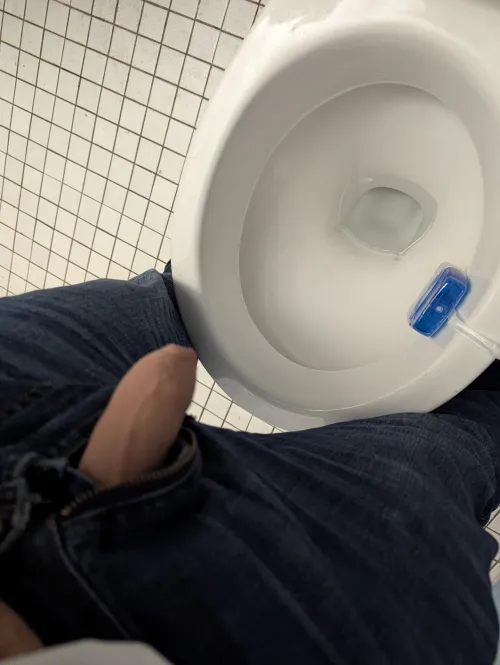 Just before my morning pee by Curioustoffi