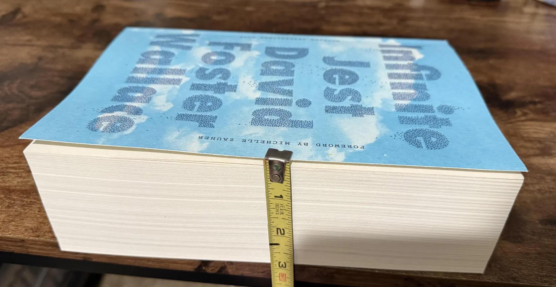 just bought Infinite Jest, now I understand why no one reads it posted by Dragonfruit7041