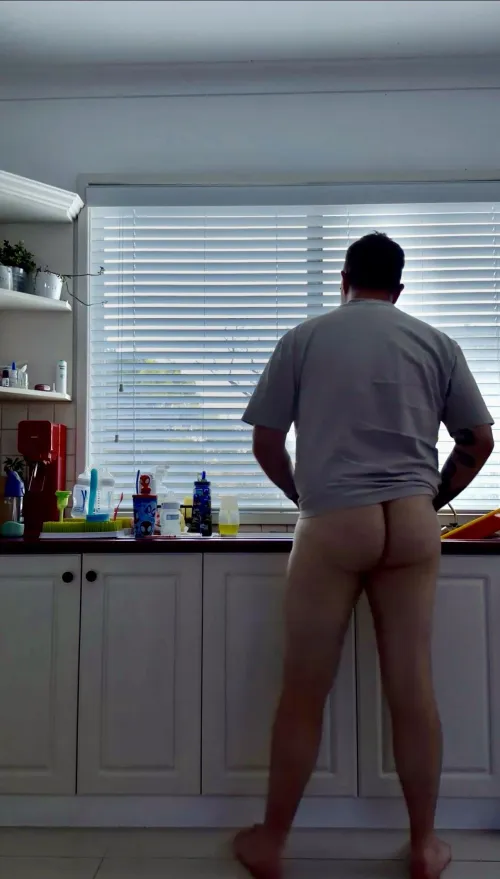 Just doing the dishes - Winnie the Pooh style by OCPMurph001