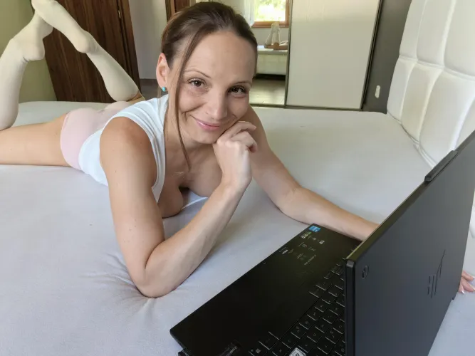 Just finished my emails by LauraSimonova