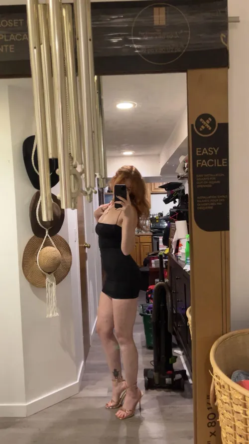 just got a new dress, does it look good on me? by redheadxoo