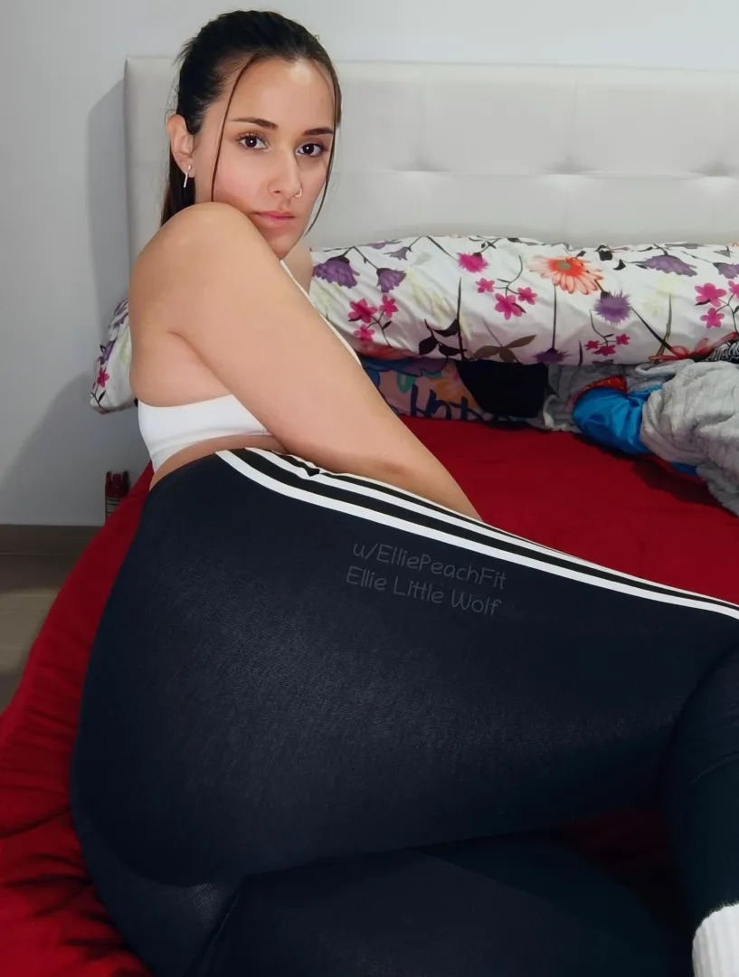 Just got home and these leggings are already making me wet posted by ElliePeachFit