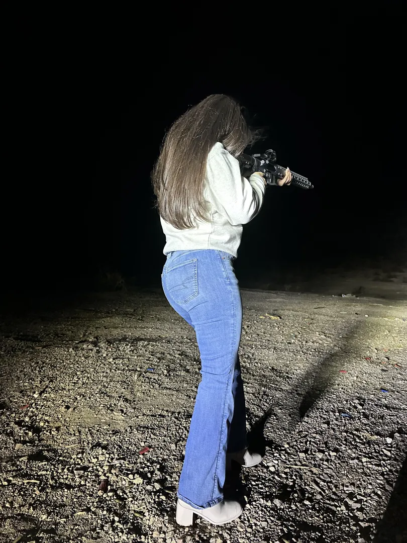 Just having fun after dark  posted by PeachyChurchGirl