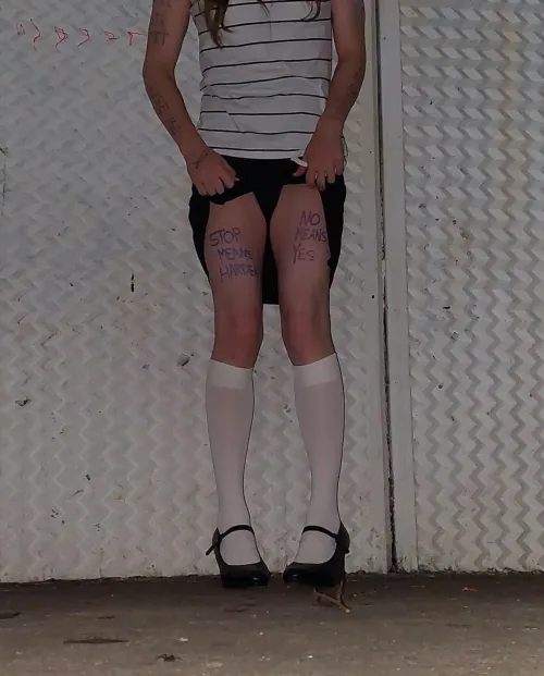 Just here waiting for the right man to come along... by MaddieMoxxxi