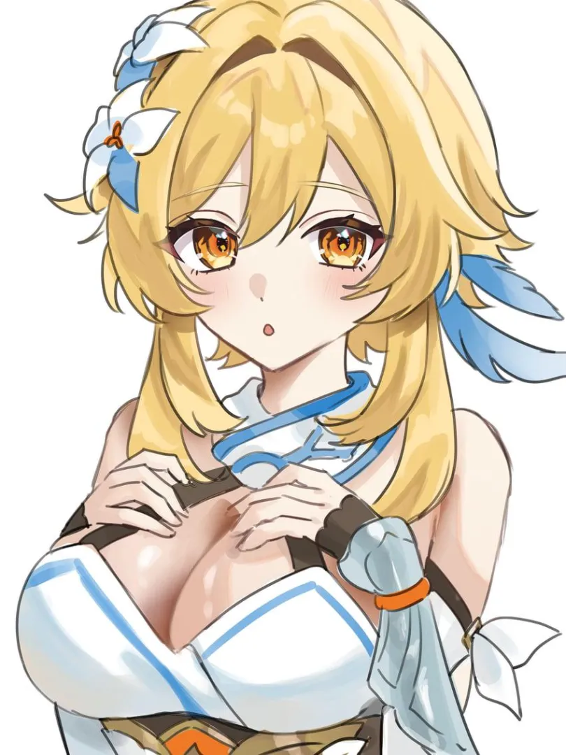 just lumine and her boobies posted by NSFWilliam69