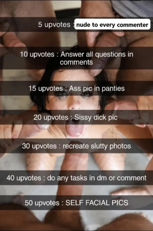 Just made my new sissy account. Make me regret it. by Horny-Sissy69