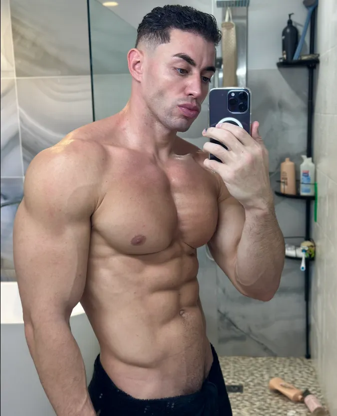 Just me and the mirror posted by supernovasteele_