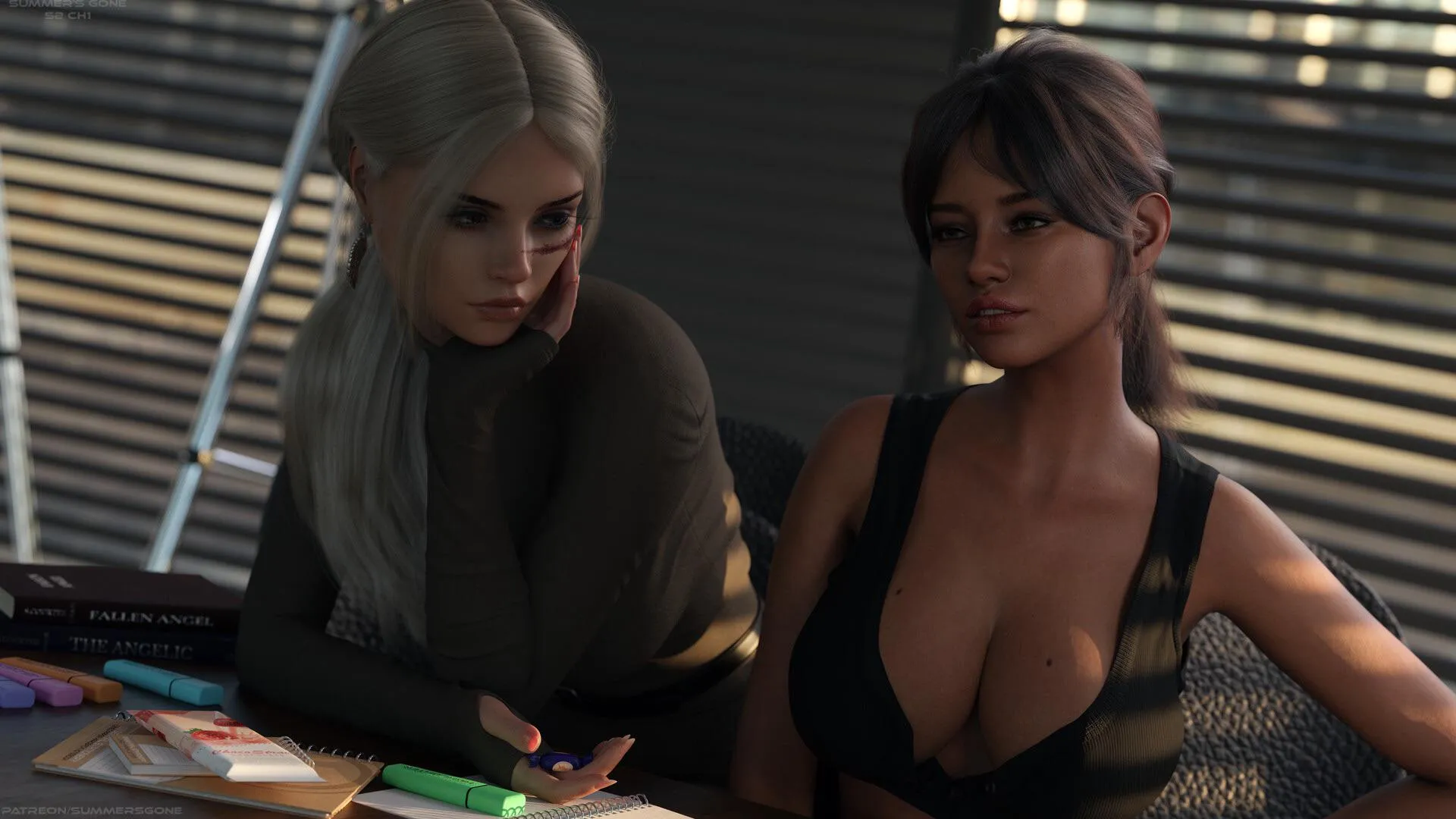 Just saw this image on the steam page. Who is that next to Sasha? posted by Oasis_951